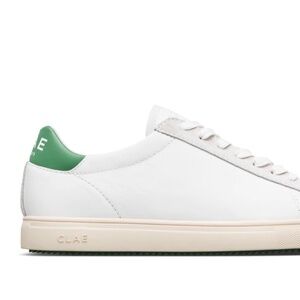 Clae Shoes - Bradley White Leather